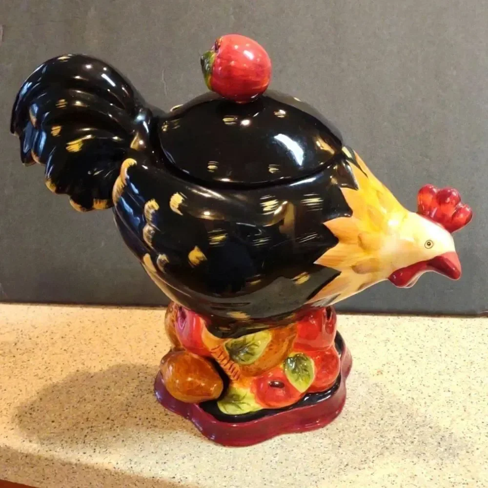 Rooster Cookie Jar